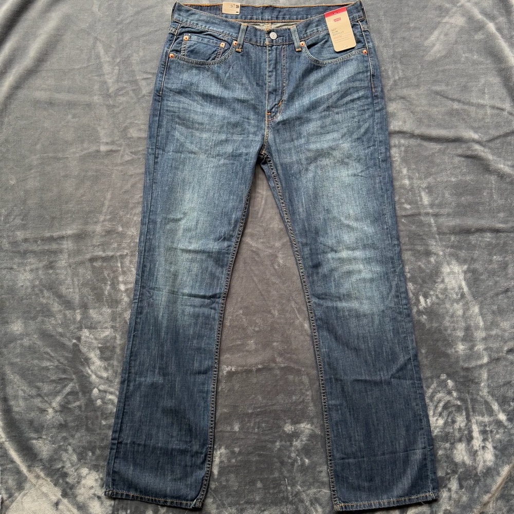 Levi’s 527 Slim Bootcut Jeans 100% Cotton Men’s 34x34 NWT
